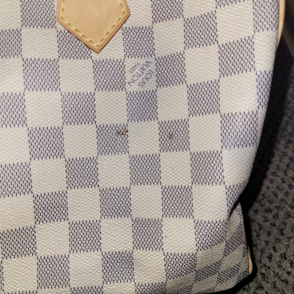 Vintage Louis Vuitton Damier Azur Speedy 30 - Picture 6 of 11